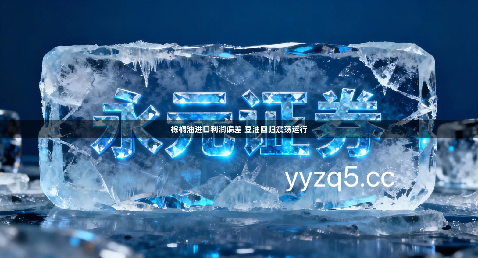 棕榈油进口利润偏差 豆油回归震荡运行